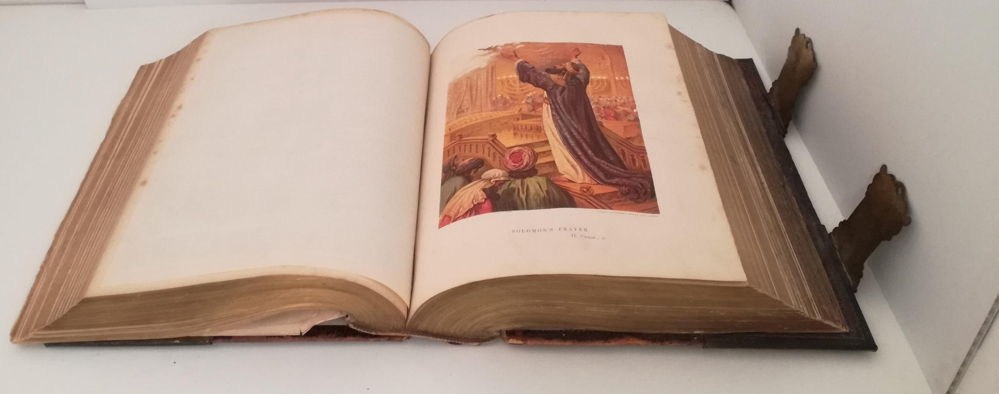 LD- THE HOLY BIBLE ILLUSTRATED - EADIE SCOTT HENRY - DODD --- 1873 - C - XFS100