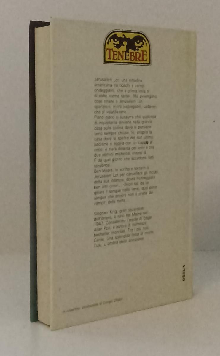 LG- LE NOTTI DI SALEM 2° EDIZIONE - STEPHEN KING - EUROCLUB--- 1985 - C - XDS127