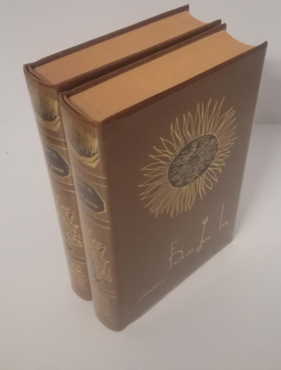 LN- TUTTA L'OPERA POETICA 2 VOLUMI - LORCA - GUANDA - FENICE -- 1964- CS- XFS