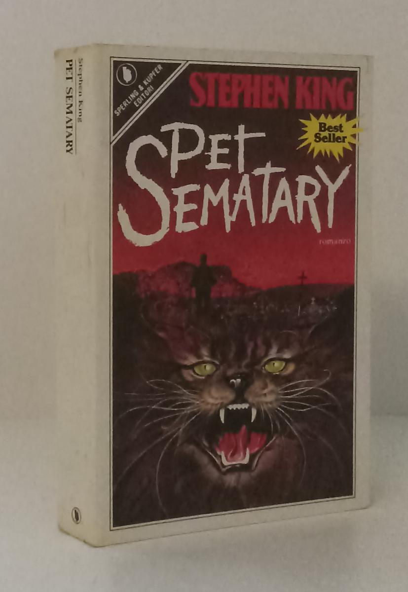 LG- PET SEMATARY 1° EDIZIONE - STEPHEN KING - SPERLING --- 1985 - B - XDS127