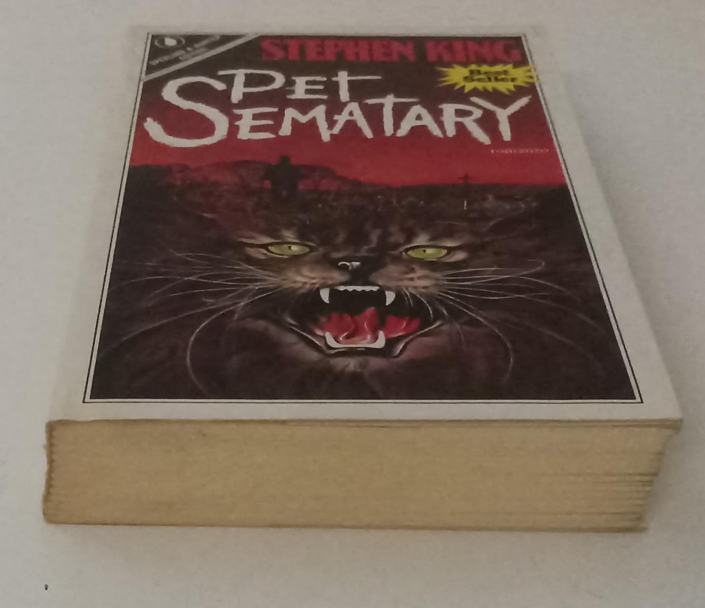 LG- PET SEMATARY 1° EDIZIONE - STEPHEN KING - SPERLING --- 1985 - B - XDS127