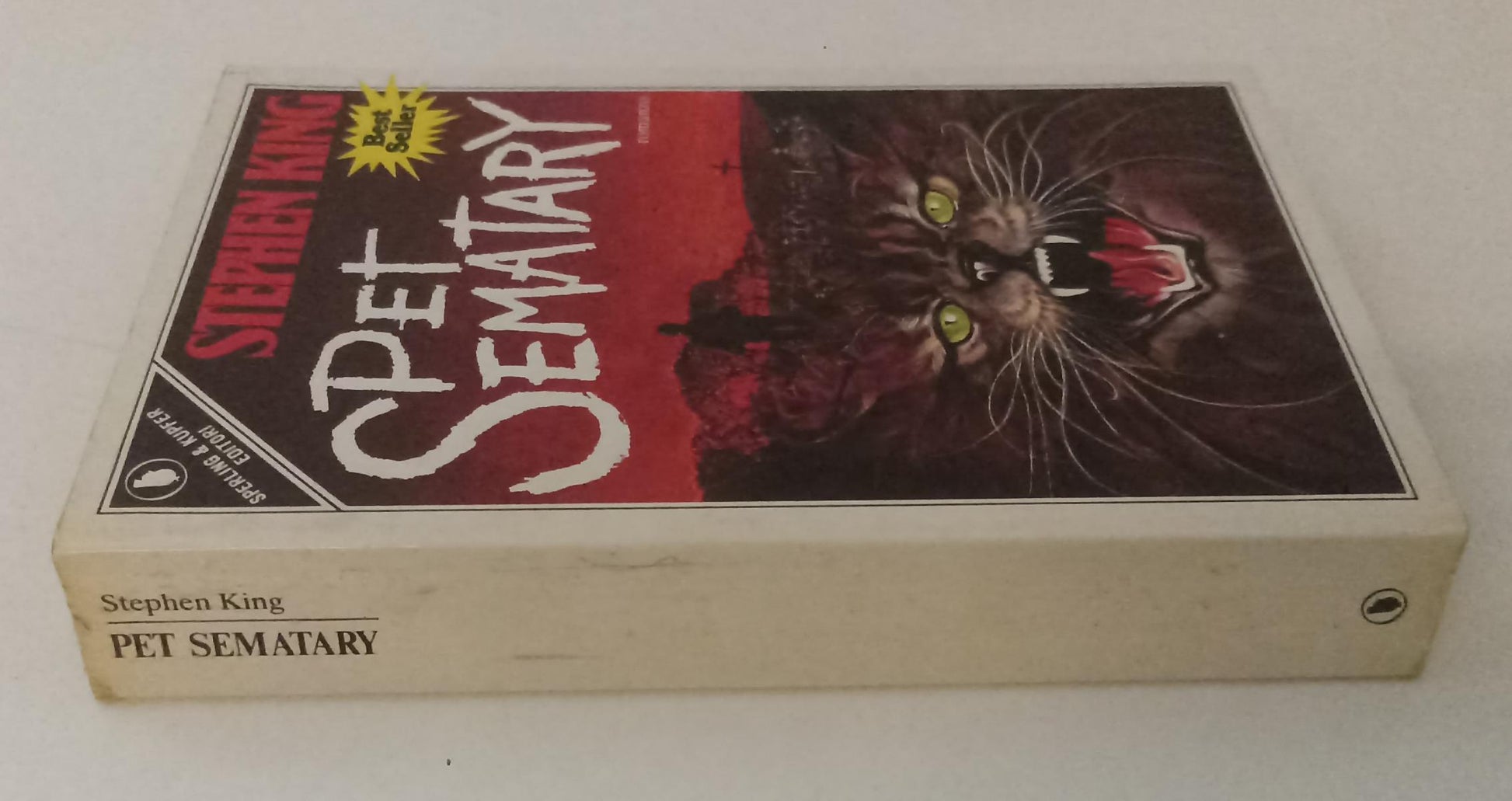 LG- PET SEMATARY 1° EDIZIONE - STEPHEN KING - SPERLING --- 1985 - B - XDS127