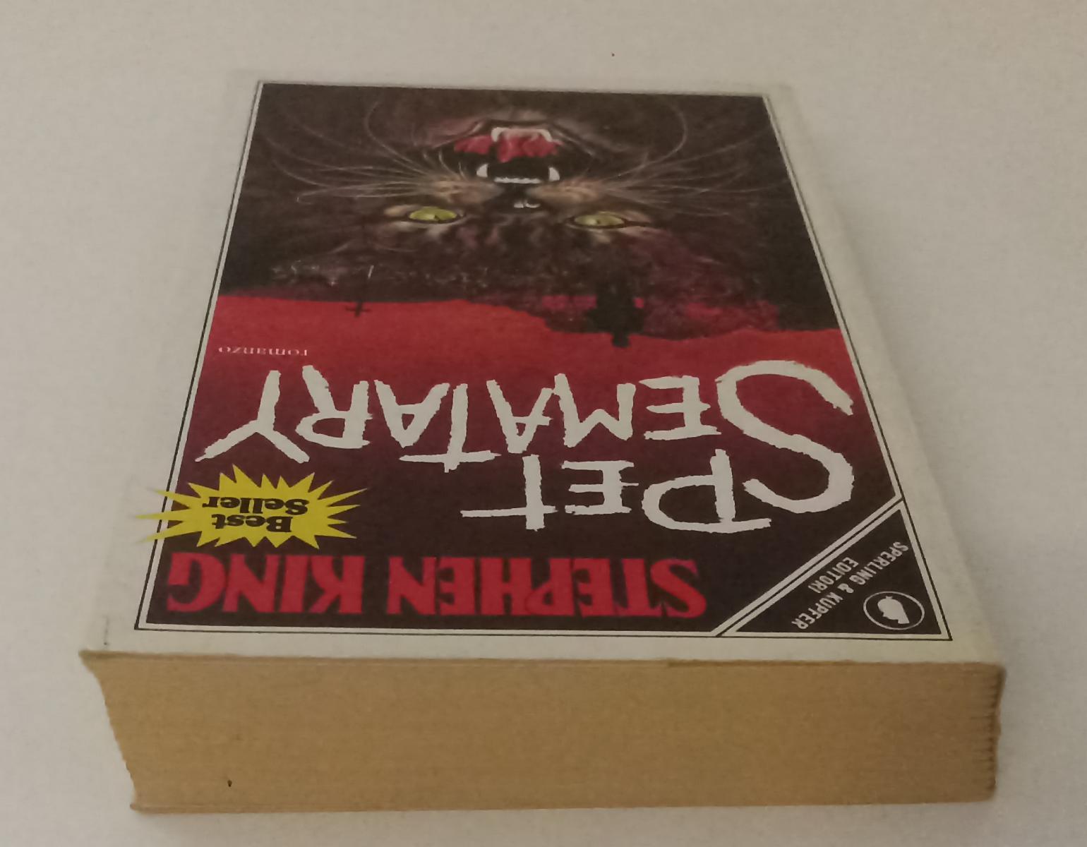 LG- PET SEMATARY 1° EDIZIONE - STEPHEN KING - SPERLING --- 1985 - B - XDS127