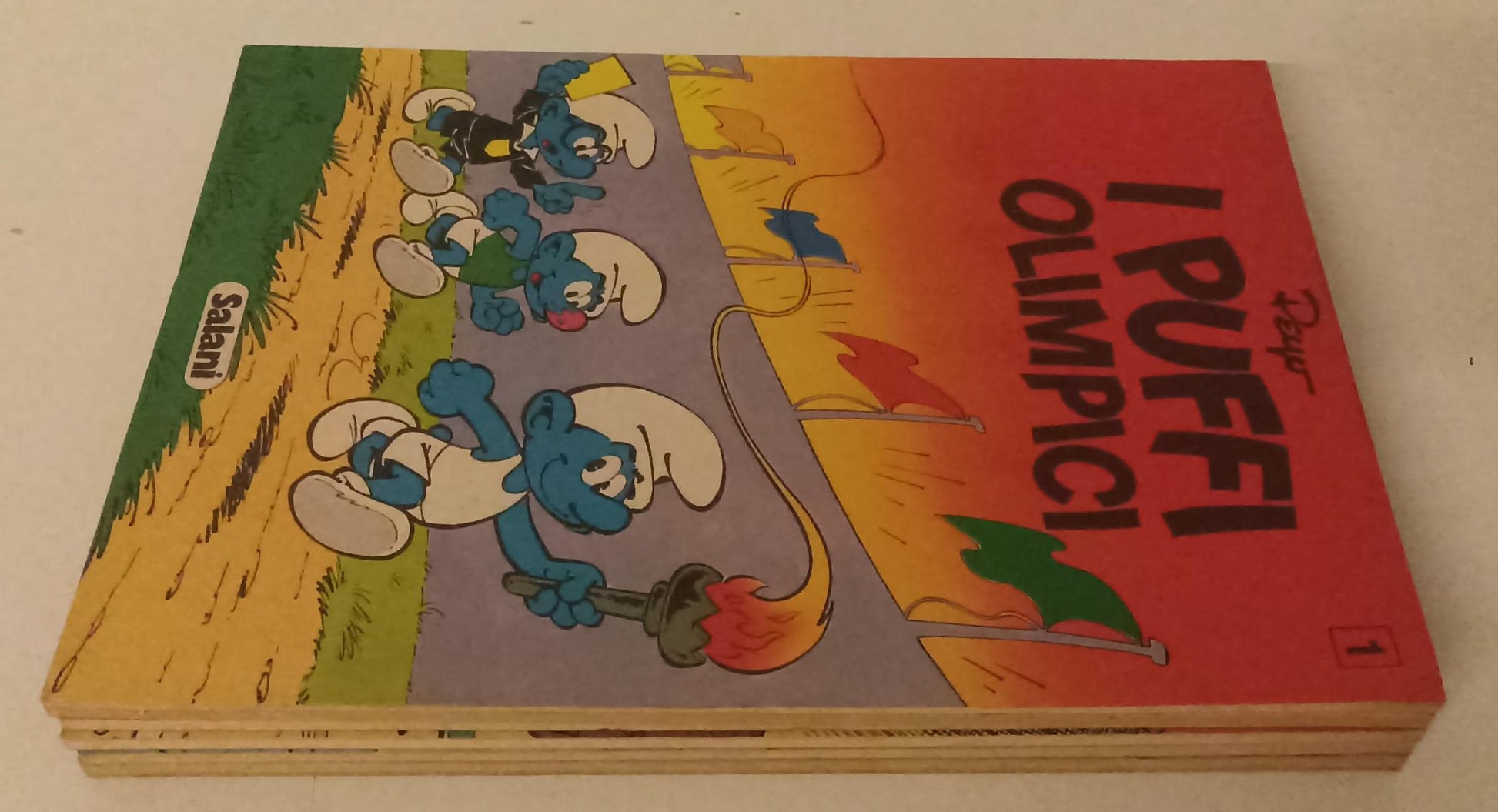 FZ- STORIE DI PUFFI LOTTO 6 VOLUMI - PEYO - SALANI - 1980 - S - VMX