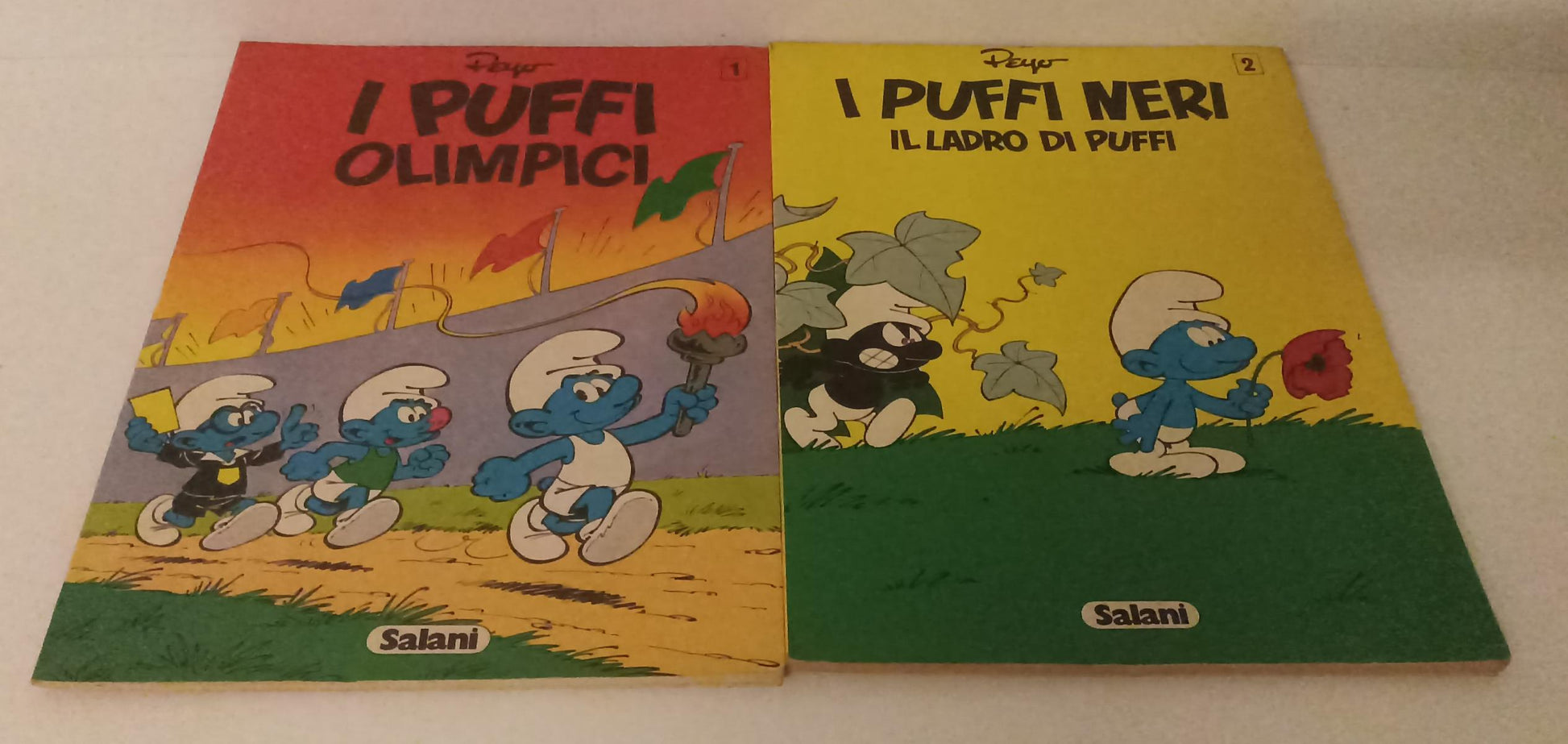 FZ- STORIE DI PUFFI LOTTO 6 VOLUMI - PEYO - SALANI - 1980 - S - VMX