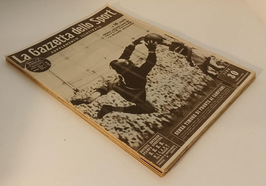 LR- GAZZETTA DELLO SPORT SUPPL. ILLUSTRATO ANNO II 16 NUMERI--- 1948- S- ZDS285