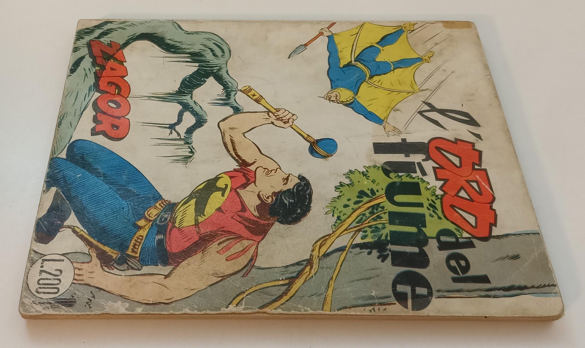 FB- ZAGOR 1a EDIZIONE 2a S. ZENIT GIGANTE N.54 L'ORO DEL FIUME - ARALDO- 1965- B