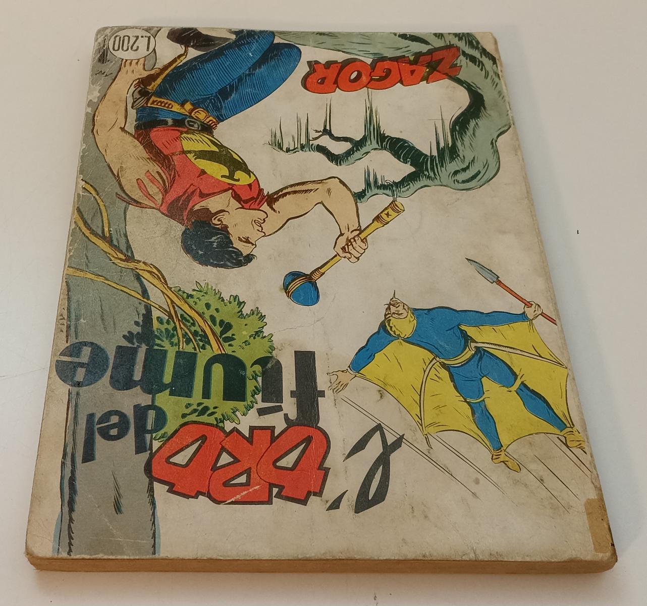 FB- ZAGOR 1a EDIZIONE 2a S. ZENIT GIGANTE N.54 L'ORO DEL FIUME - ARALDO- 1965- B