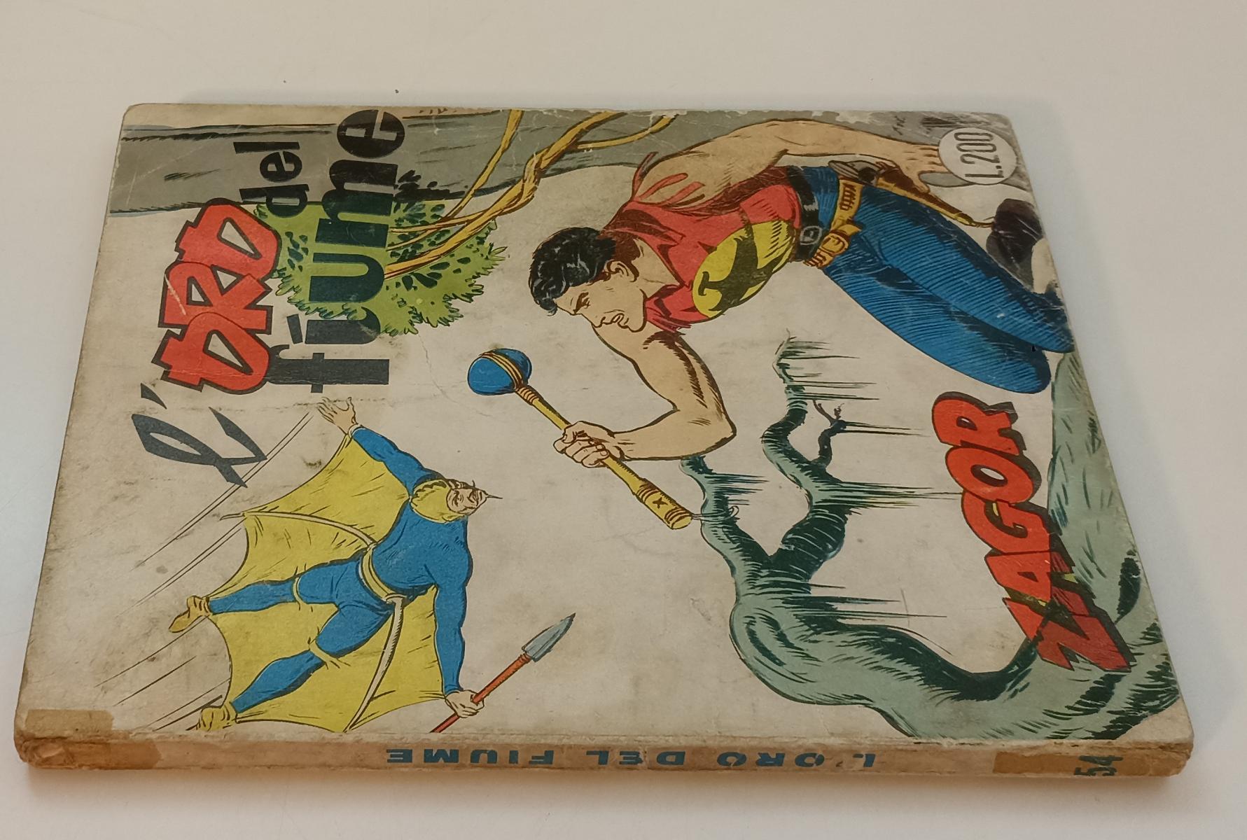 FB- ZAGOR 1a EDIZIONE 2a S. ZENIT GIGANTE N.54 L'ORO DEL FIUME - ARALDO- 1965- B