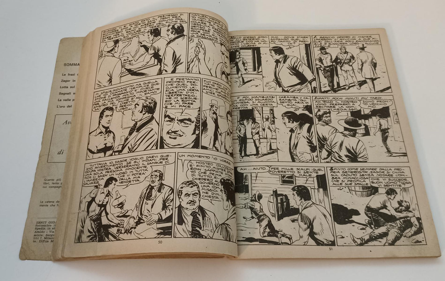 FB- ZAGOR 1a EDIZIONE 2a S. ZENIT GIGANTE N.54 L'ORO DEL FIUME - ARALDO- 1965- B