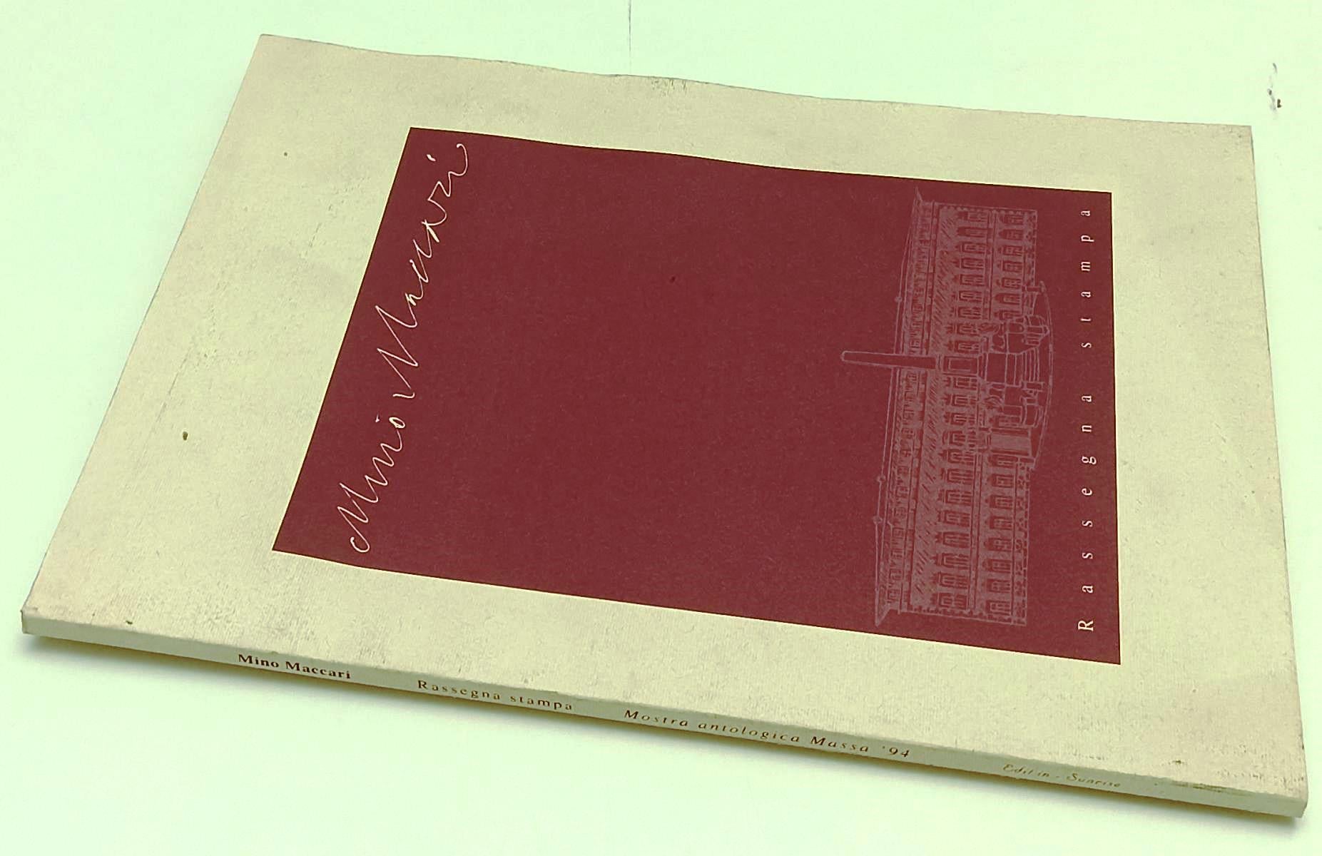 LT- MOSTRA ANTOLOGICA MINO MACCARI-- L'ANGOLO GALLERIA D'ARTE--- 1994- B- XFS190