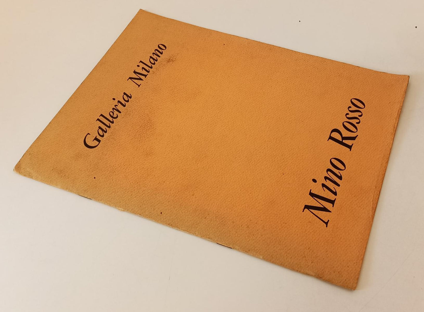 LT- MINO ROSSO GALLERIA MILANO TRENTESIMA MOSTRA 16 NOVEBRE 1967 - XFS164