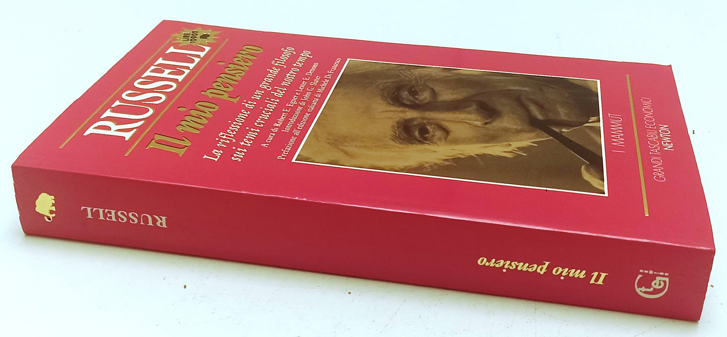 LN- IL MIO PENSIERO - RUSSELL - NEWTON - I MAMMUT - 1a ED.- 1997- B- XFS