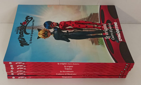 LB- MIRACULOUS 1/6 LE STORIE DI LADYBUG E CHAT NOIR 1/6 -- DeAGOSTINI---- B- RGZ