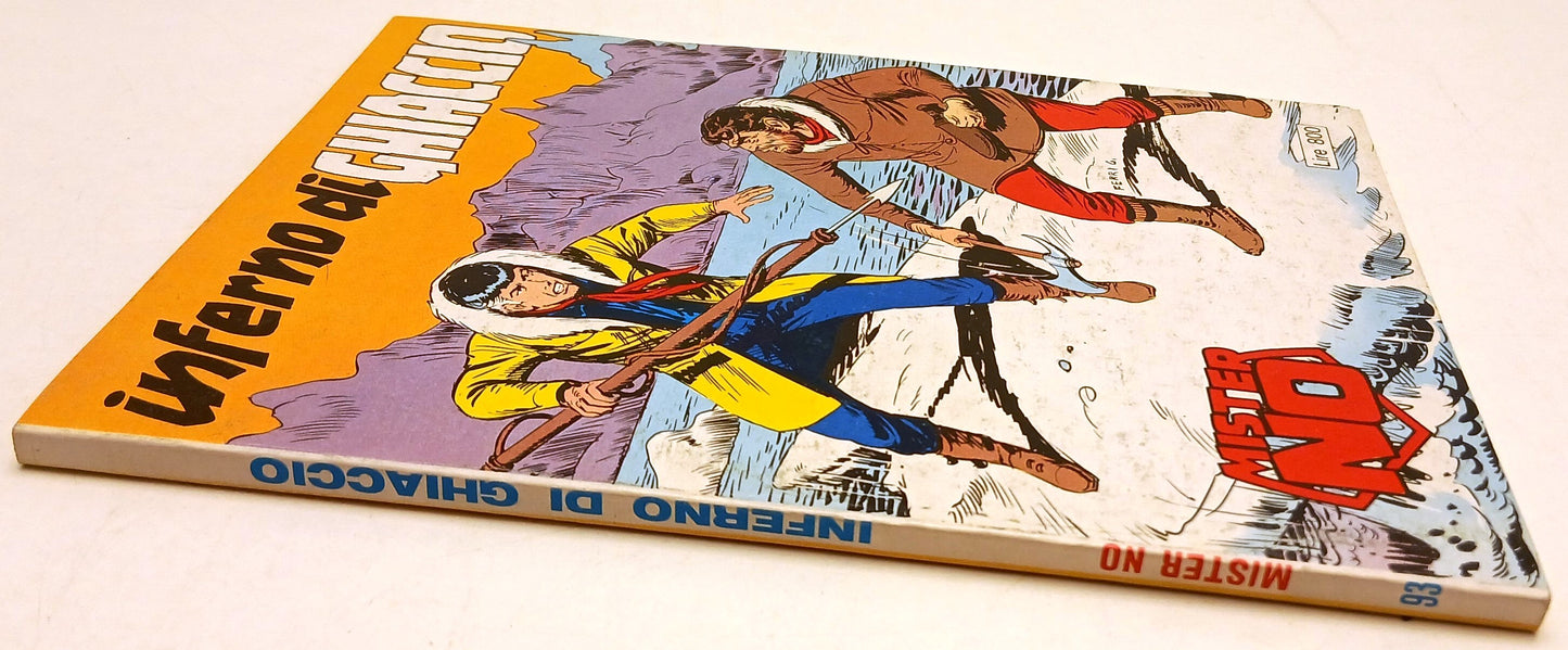 Mister No Misterno n.93 Inferno di ghiaccio - Cepim Bonelli - originale - B26