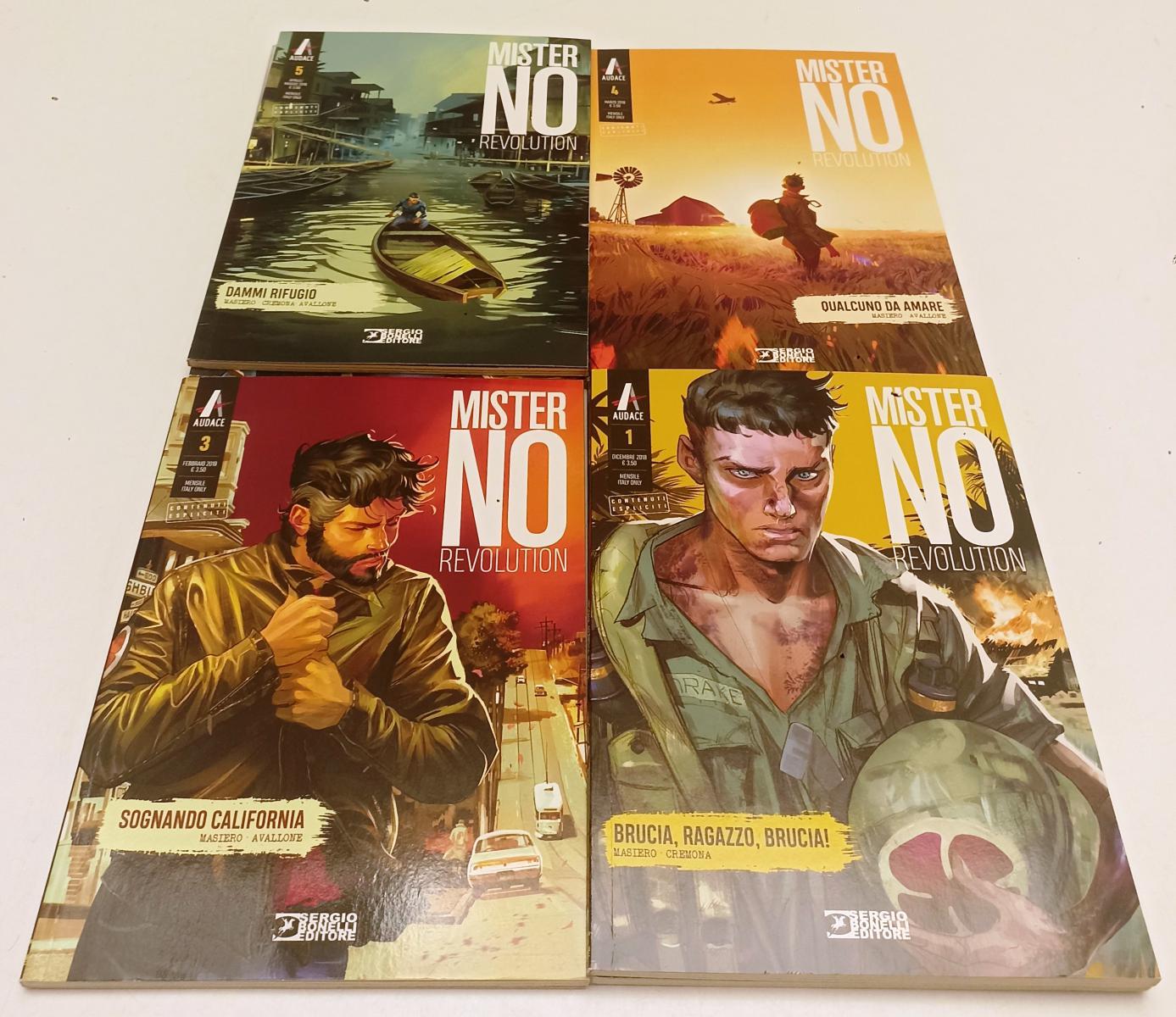 FB- MISTER NO REVOLUTION 1/6 COMPLETA -- BONELLI - 2018 - B - A25