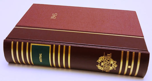 LN- COLLEZIONE PREMI NOBEL 1945 MISTRAL EDIZIONE DI LUSSO- CDE- 1981- C- ZFS20