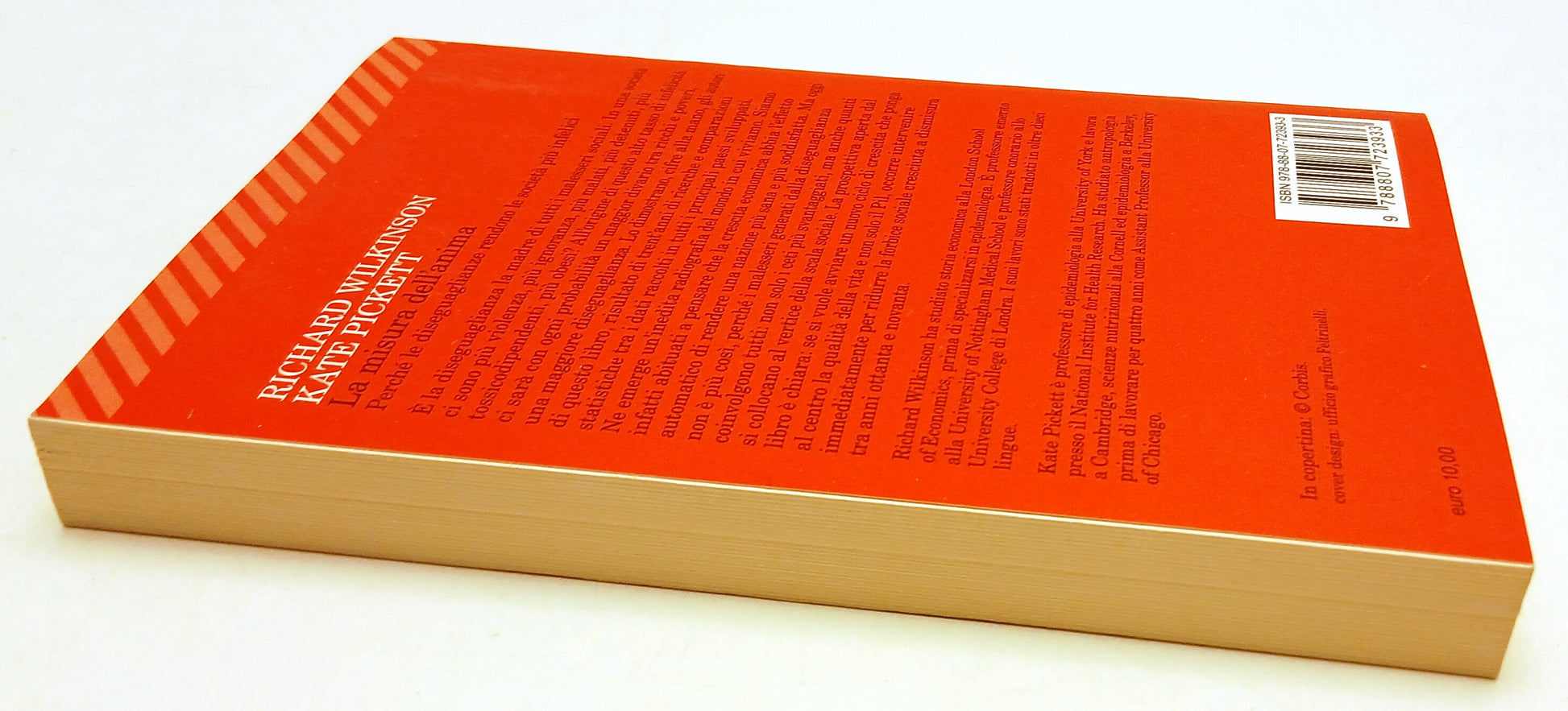 LZ- LA MISURA DELL'ANIMA- WILKINSON PICKETT- FELTRINELLI- UE SAGGI- 2012-B-XFS127