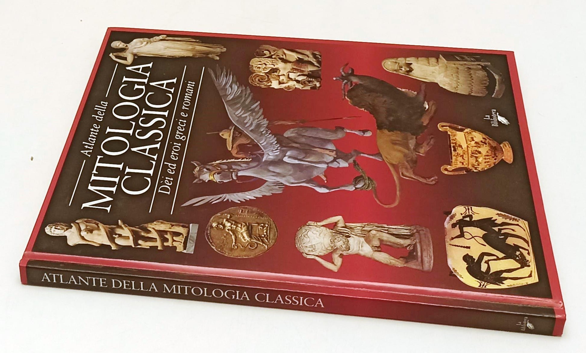 LB- ATLANTE MITOLOGIA CLASSICA DEI ED EROI -- LA BIBLIOTECA--- 2002- C- YFS540