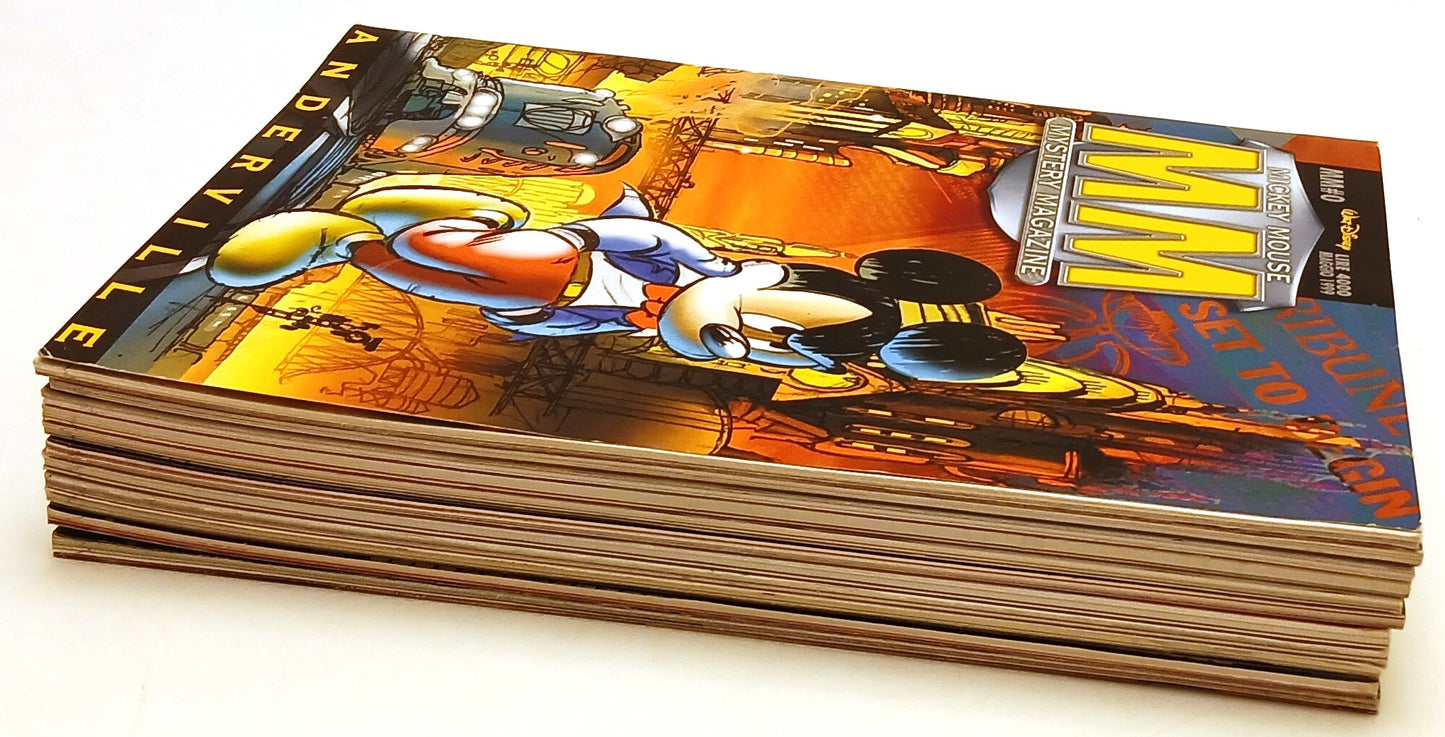 FD- MICKEY MOUSE MM MYSTERY MAGAZINE 0/11 (-9) QUASI COMPLETA - 1999/2000 - H25
