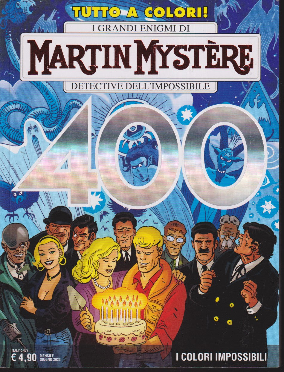 Martin Mystere n.400 originale - Bonelli - 1a edizione - tutto a colori - H26