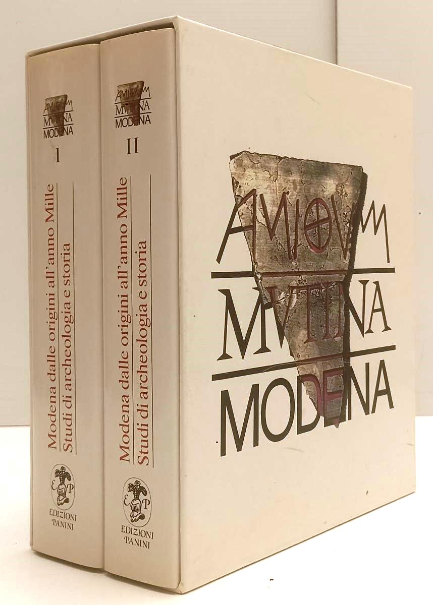 LS- MODENA DALLE ORIGINI ALL'ANNO MILLE ARCHEOLOGIA 1/2 - PANINI - 19688- YFS831