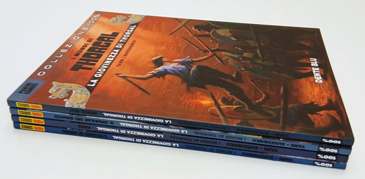 FV- I MONDI DI THORGAL LA GIOVINEZZA 1/4 -- PANINI COLLEZIONE 100% -- B - Z25