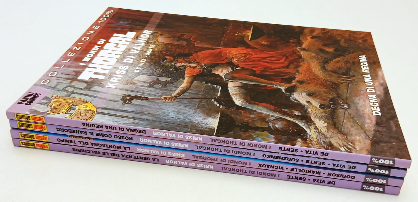 FV- I MONDI DI THORGAL KRISS DI VALNOR 1/4 -- PANINI COLLEZIONE 100% -- B - Z25