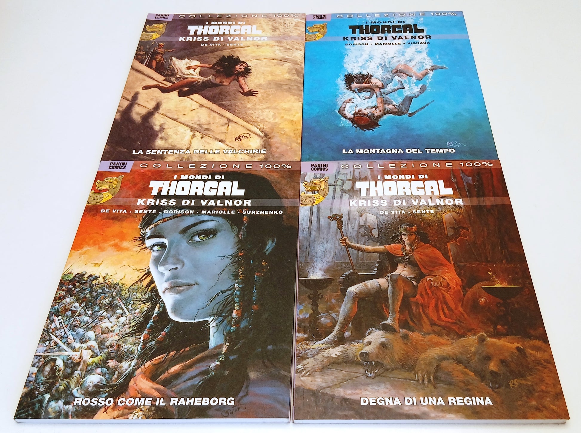 FV- I MONDI DI THORGAL KRISS DI VALNOR 1/4 -- PANINI COLLEZIONE 100% -- B - Z25