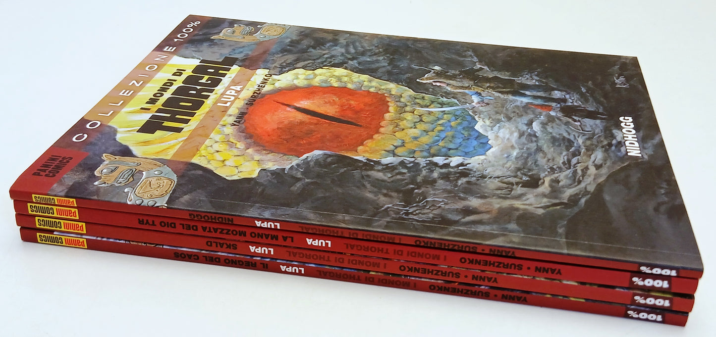 FV- I MONDI DI THORGAL LUPA 1/4 -- PANINI COLLEZIONE 100% -- B - Z25