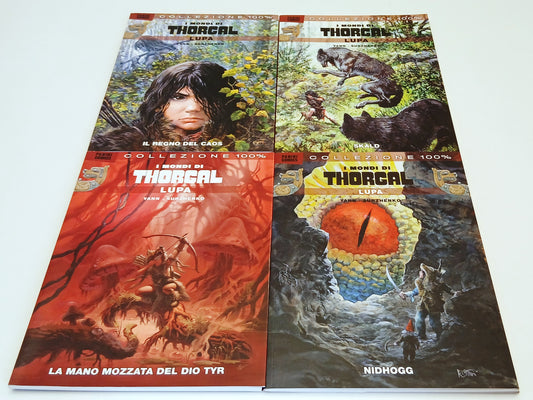 FV- I MONDI DI THORGAL LUPA 1/4 -- PANINI COLLEZIONE 100% -- B - Z25