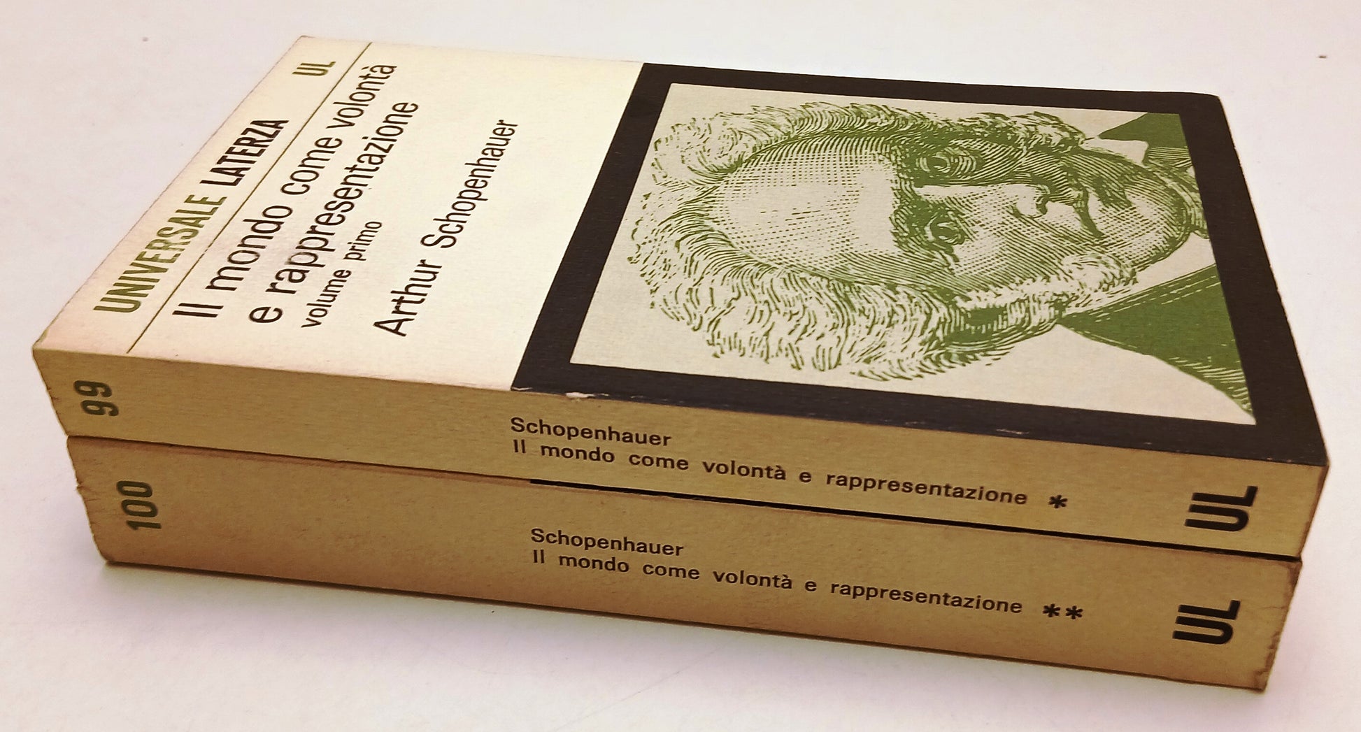 LS- IL MONDO COME VOLONTA' E RAPPRESENTAZIONE 1/2- SCHOPENHAUER- LATERZA- UL-XFS