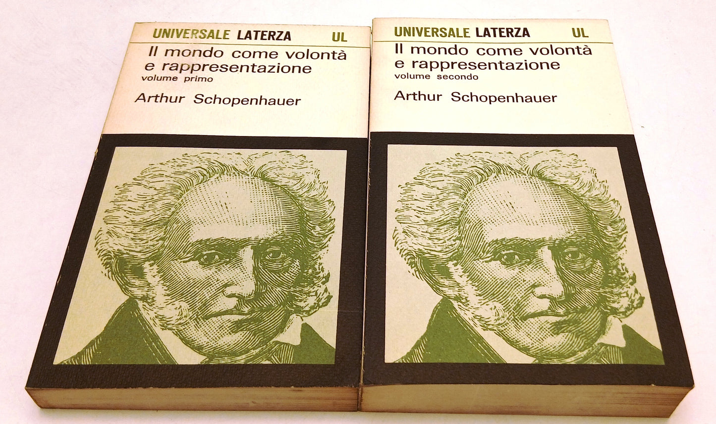 LS- IL MONDO COME VOLONTA' E RAPPRESENTAZIONE 1/2- SCHOPENHAUER- LATERZA- UL-XFS