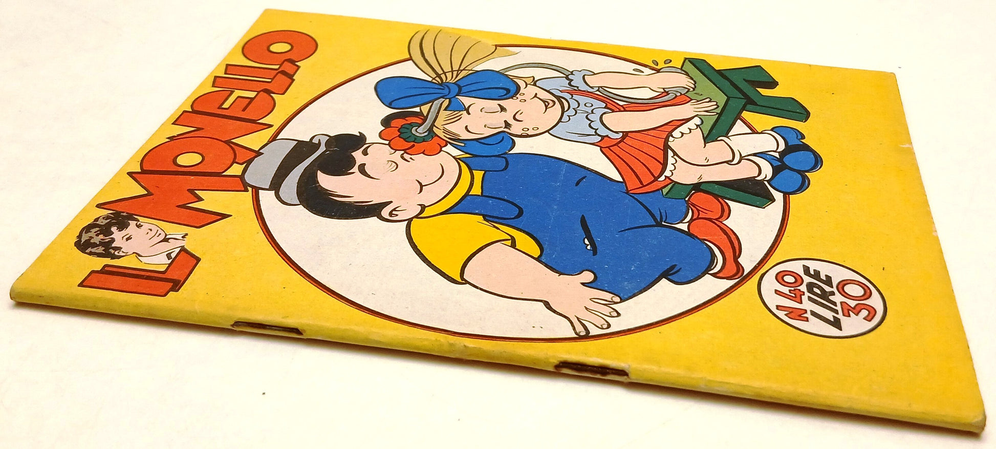 FZ- IL MONELLO N.40 LIBRETTO -- UNIVERSO - 1956 - S - N25