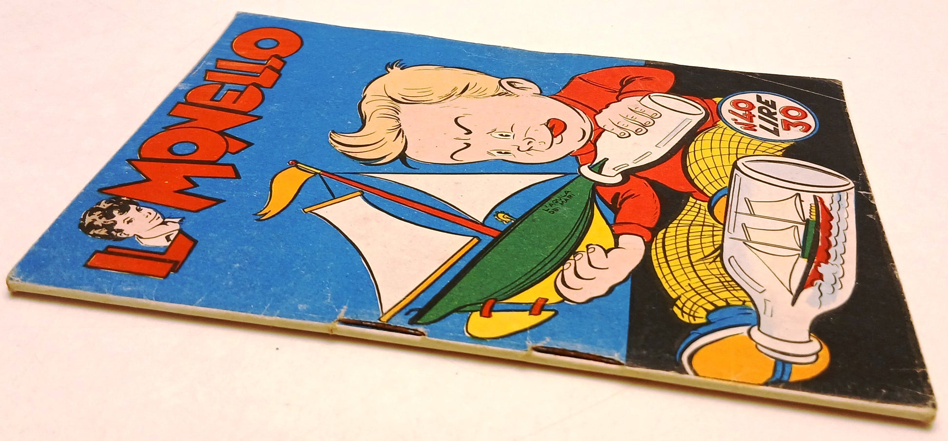 FZ- IL MONELLO N.40 LIBRETTO -- UNIVERSO - 1954 - S - N25