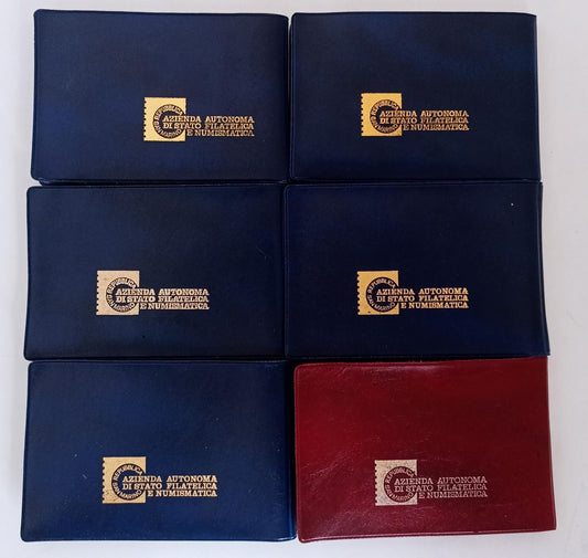 CM- MONETE - SAN MARINO LIRE EURO- DIVISIONALE COLLEZIONE 1987/2002 CON ASTUCCIO