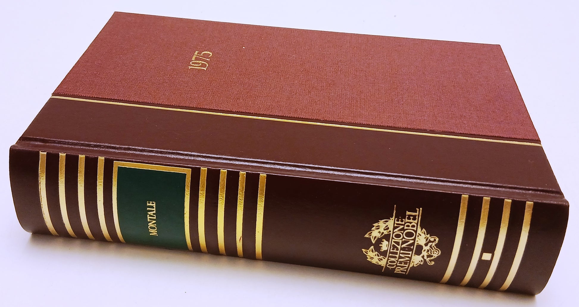 LN- COLLEZIONE PREMI NOBEL 1975 MONTALE EDIZIONE DI LUSSO - CDE - 1981- C- ZFS50