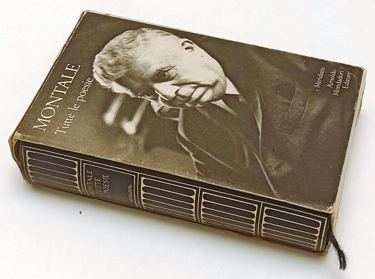 LN- TUTTE LE POESIE- EUGENIO MONTALE- MONDADORI- MERIDIANI- 2a ED.- 1985- C- XFS