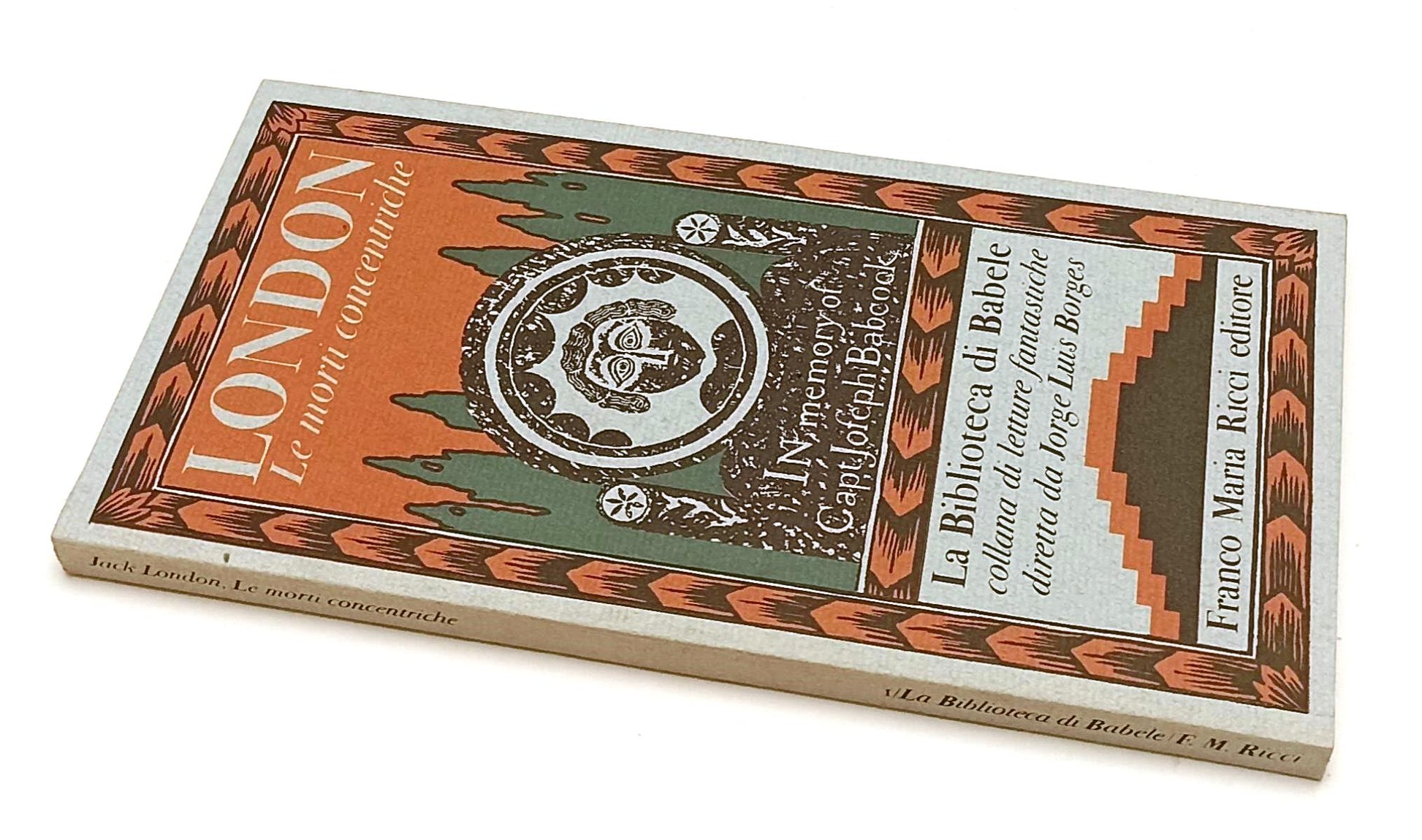 LN- LE MORTI CONCENTRICHE- LONDON- FRANCO MARIA RICCI- BIBLIOTECA BABELE- 1975- XFS