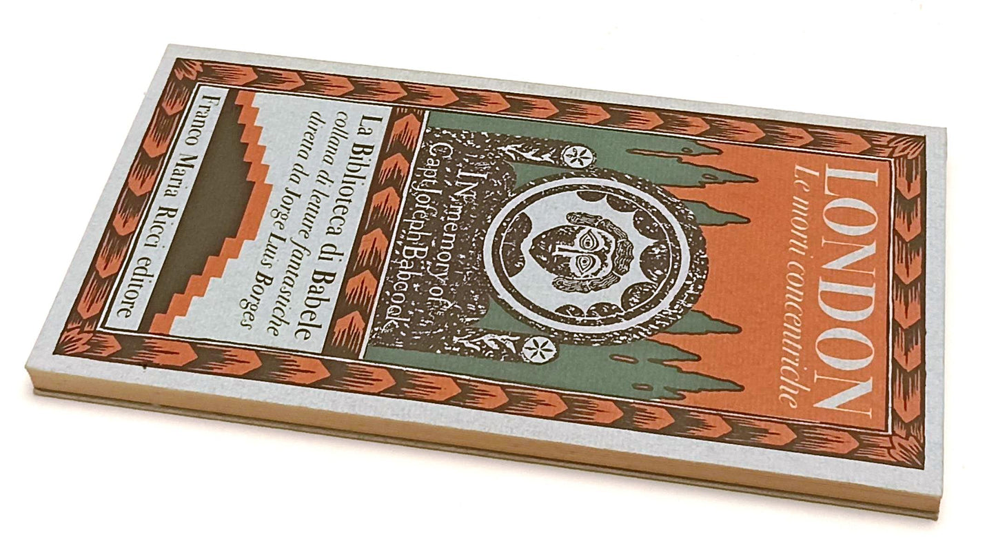 LN- LE MORTI CONCENTRICHE- LONDON- FRANCO MARIA RICCI- BIBLIOTECA BABELE- 1975- XFS