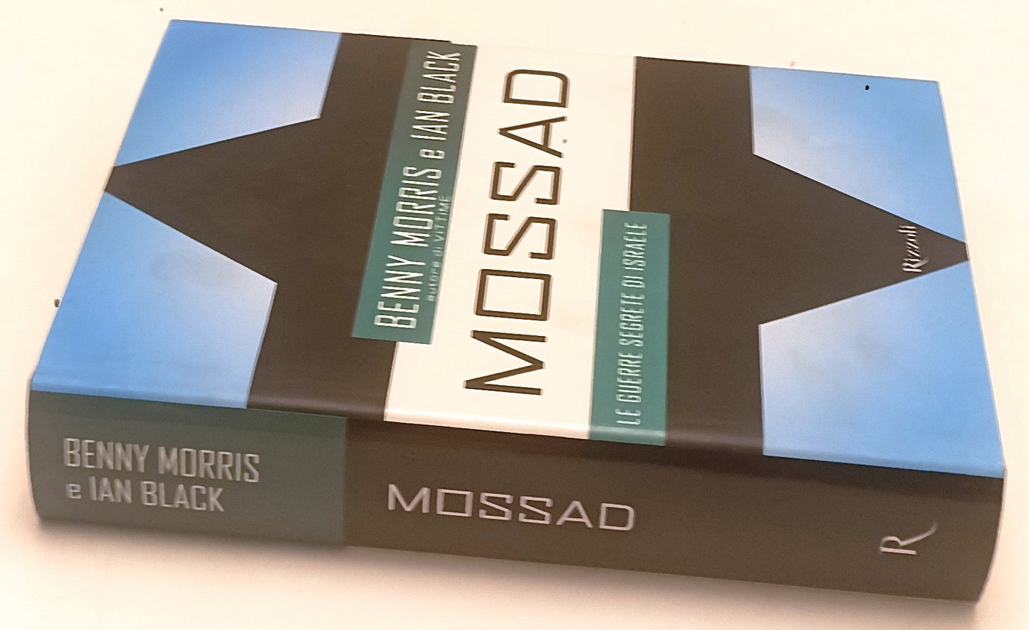 LS- MOSSAD GUERRE ISRAELE - BENNY MORRIS IAN BLACK - RIZZOLI--- 2003- CS- YFS388