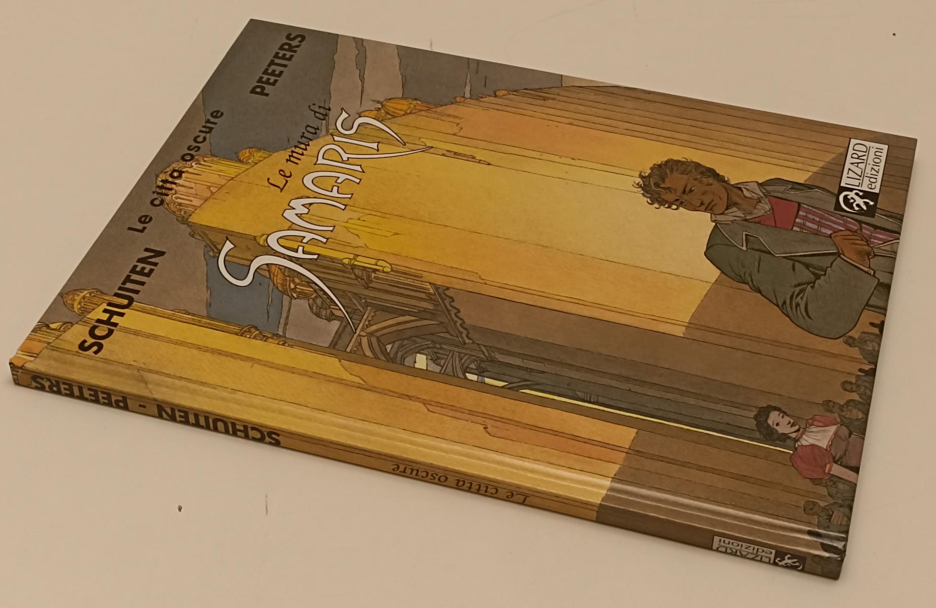 FV- LE CITTA' OSCURE LE MURA DI SAMARIS - SCHUITEN PEETERS- LIZARD- 2002- C- B24