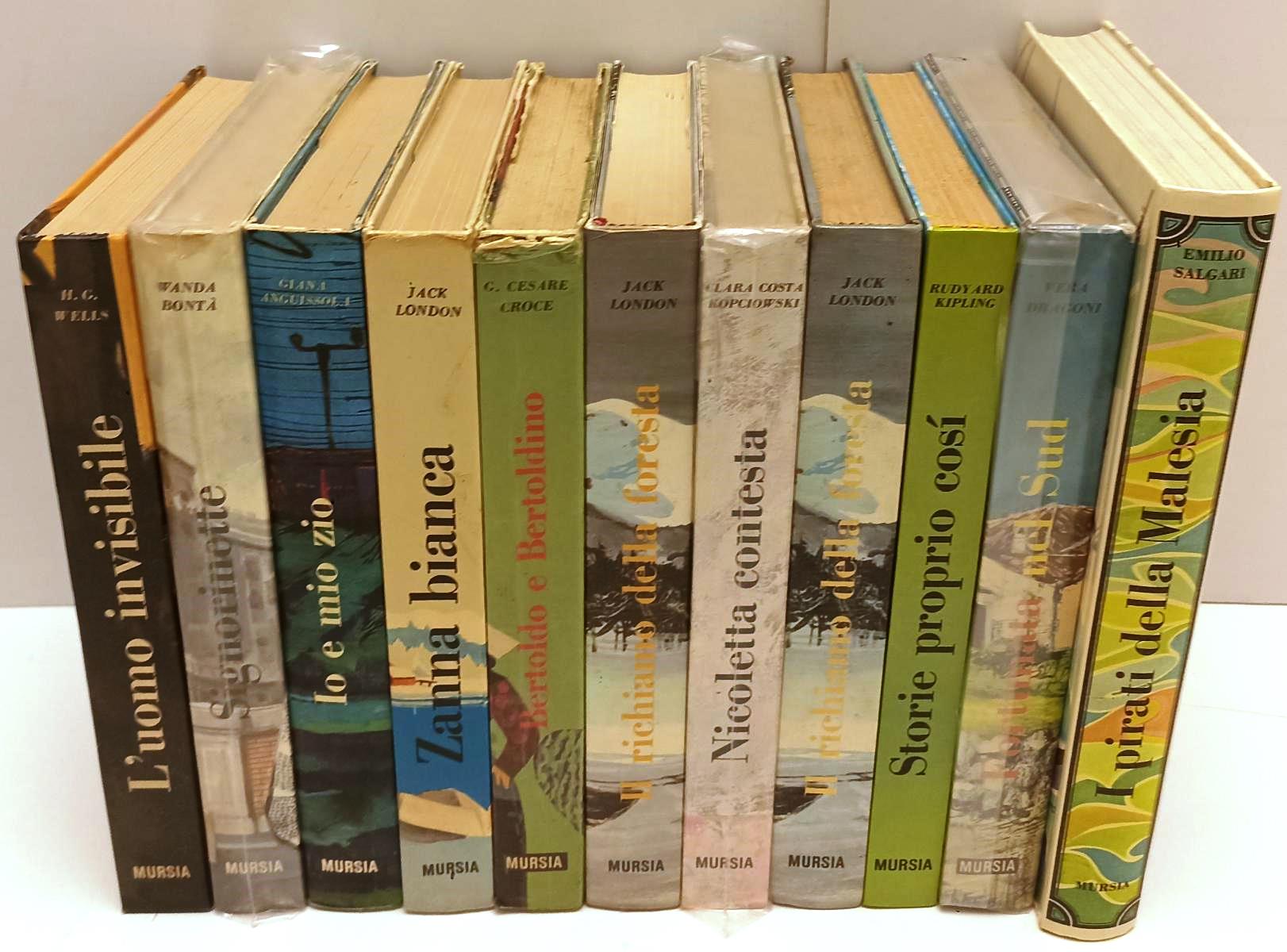 LB- LOTTO LIBRI PER RAGAZZI MURSIA 11 VOLUMI OFFERTA -- MURSIA -- C - BLPC64