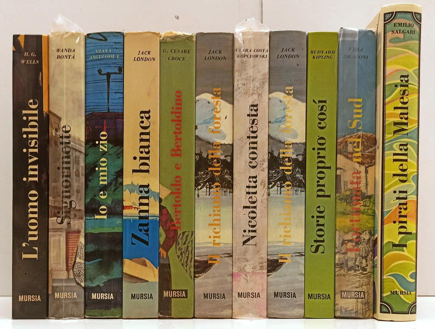 LB- LOTTO LIBRI PER RAGAZZI MURSIA 11 VOLUMI OFFERTA -- MURSIA -- C - BLPC64