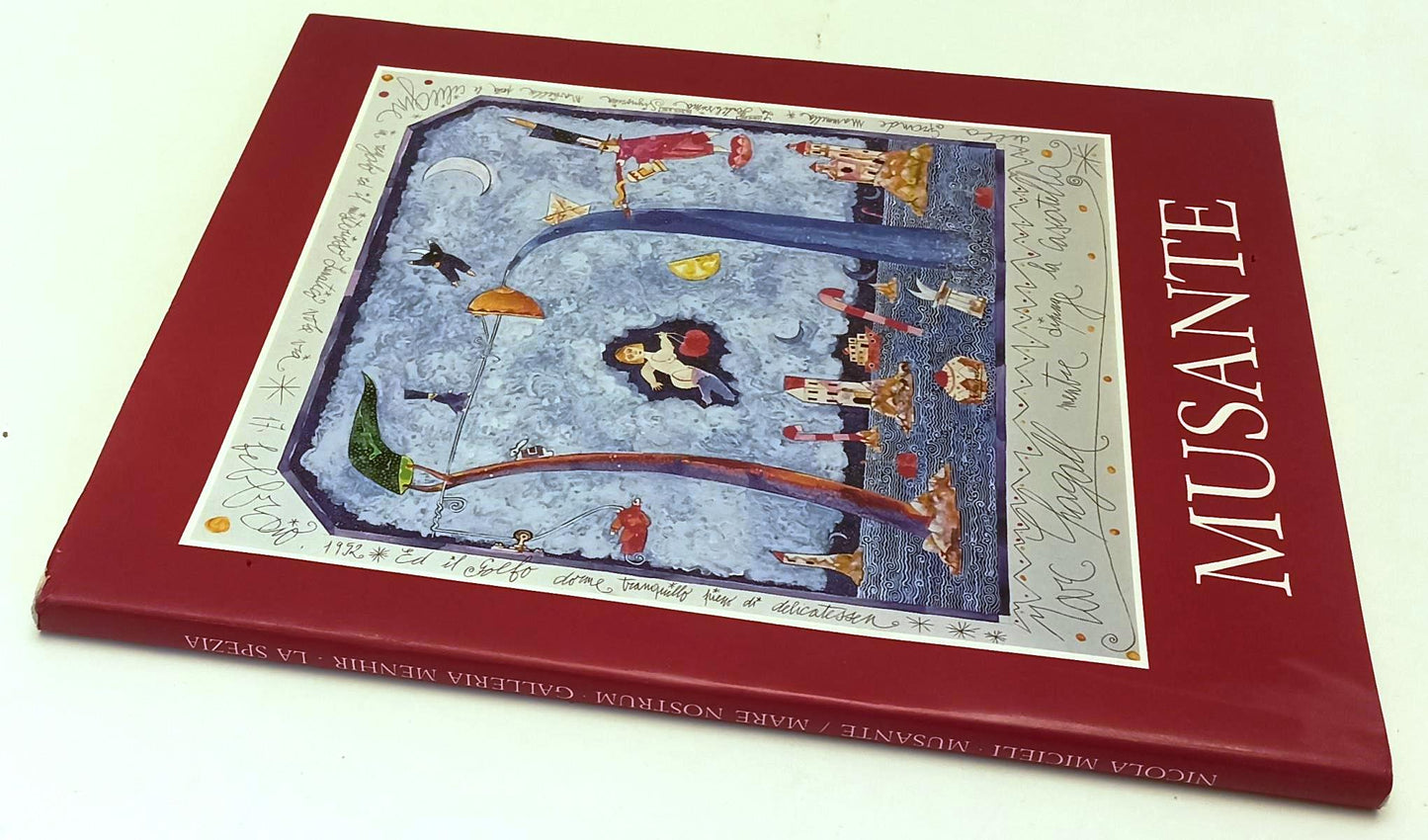 LT- MUSANTE MARE NOSTRUM - NICOLA MICIELI - GALLERIA MENHIR --- 1994- BS- YFS514