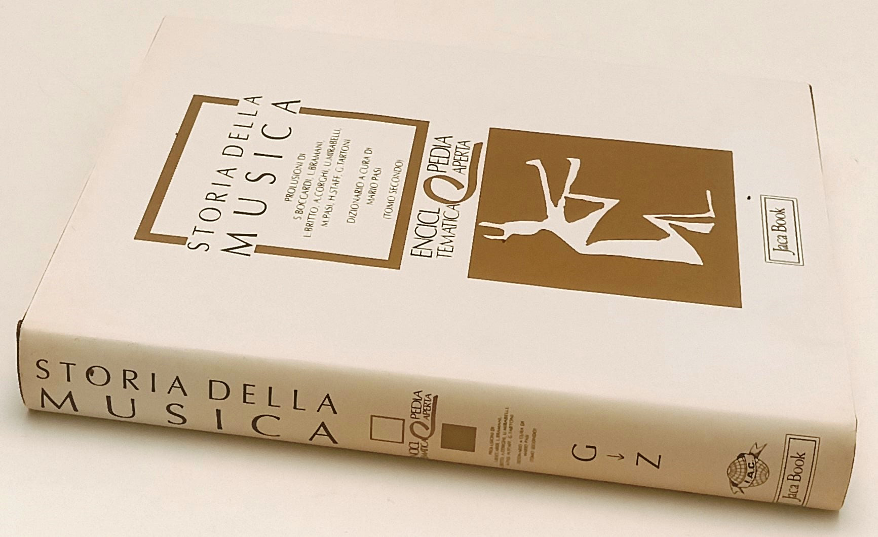 LZ- ENCICLOPEDIA TEMATICA APERTA STORIA DELLA MUSICA- JACA BOOK- 1995- CS-YFS945