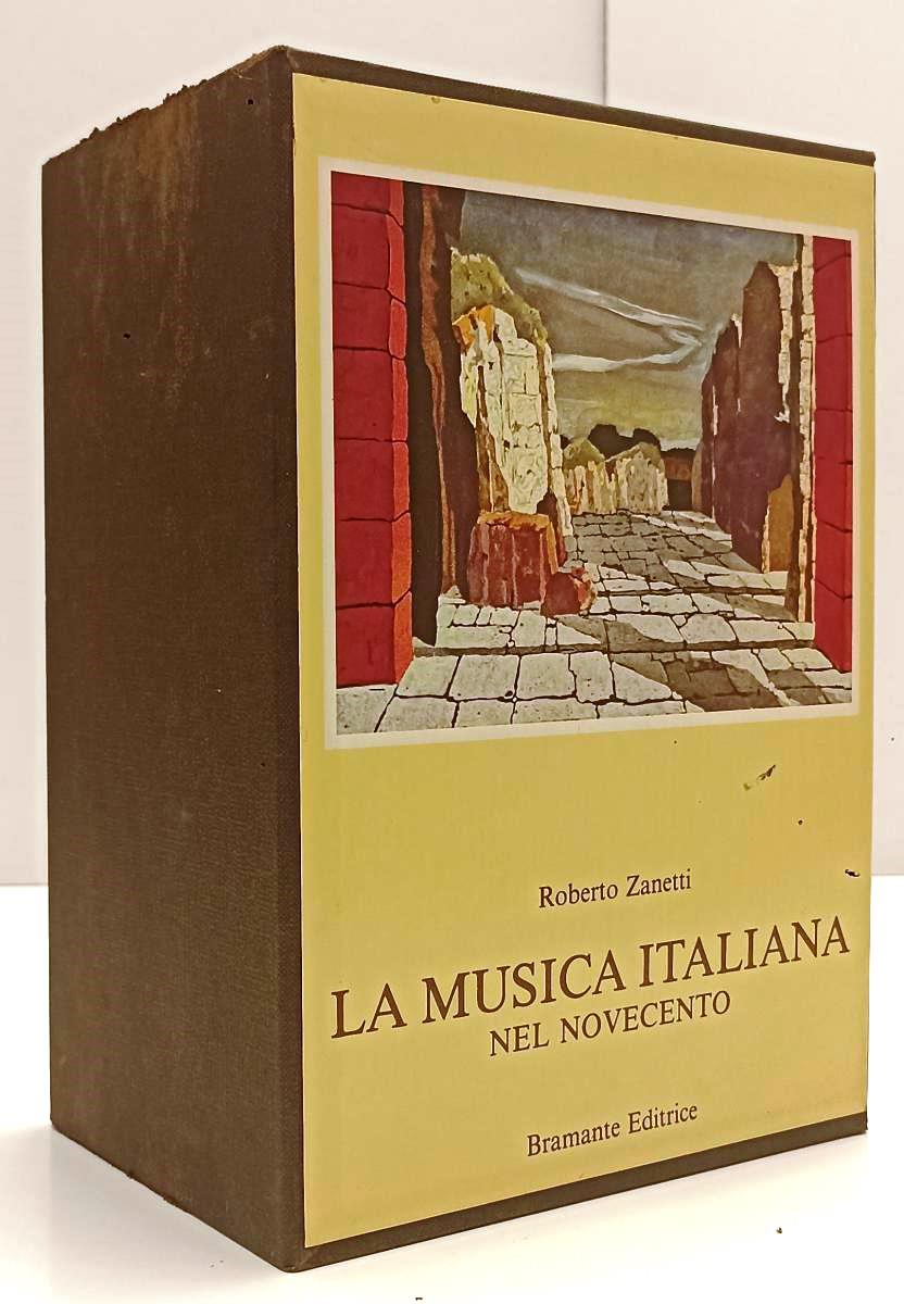 LT- LA MUSICA ITALIANA NEL NOVECENTO 3 VOLUMI- ZANETTI- BRAMANTE--- 1985- C- XFS