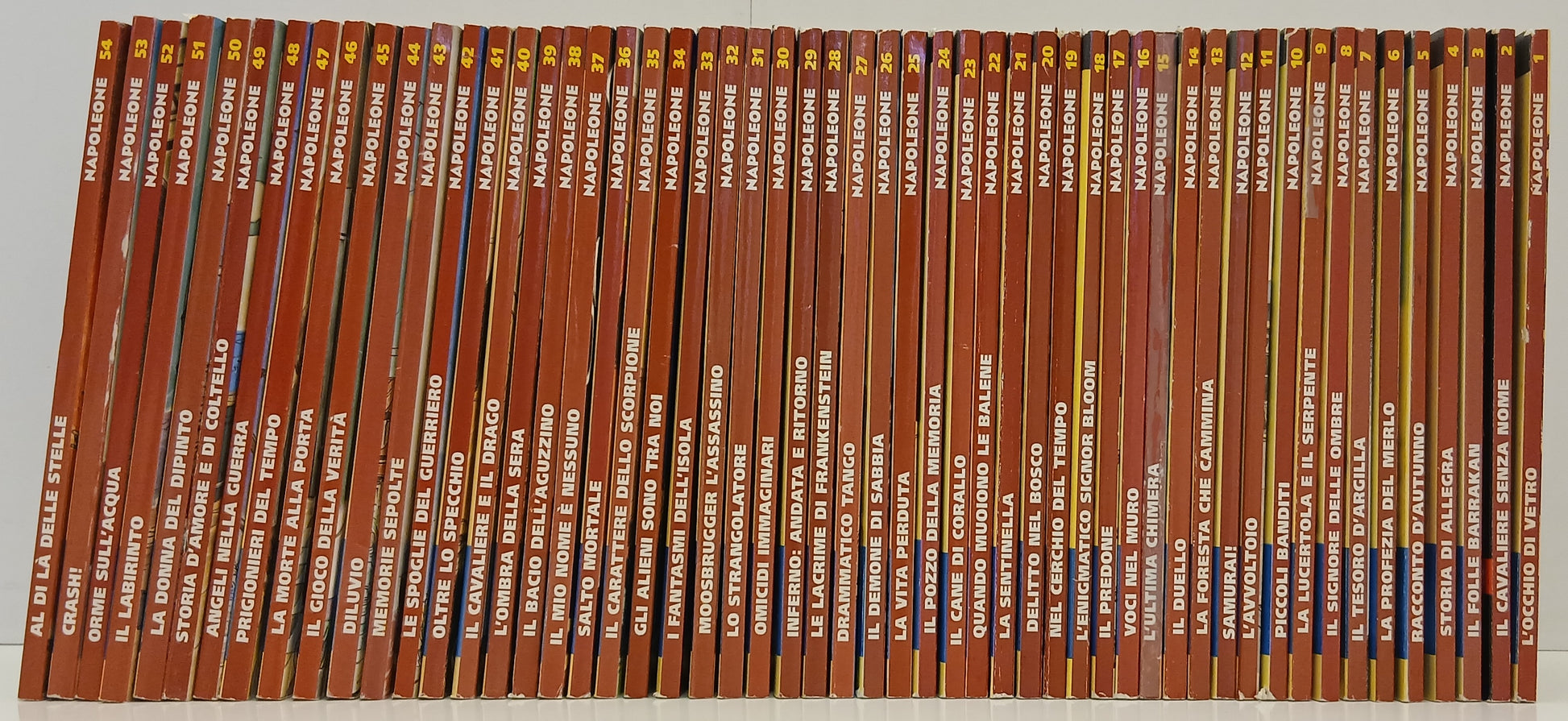 FB- NAPOLEONE 1/54 COLLEZIONE COMPLETA -- BONELLI - 1997 - B - H25
