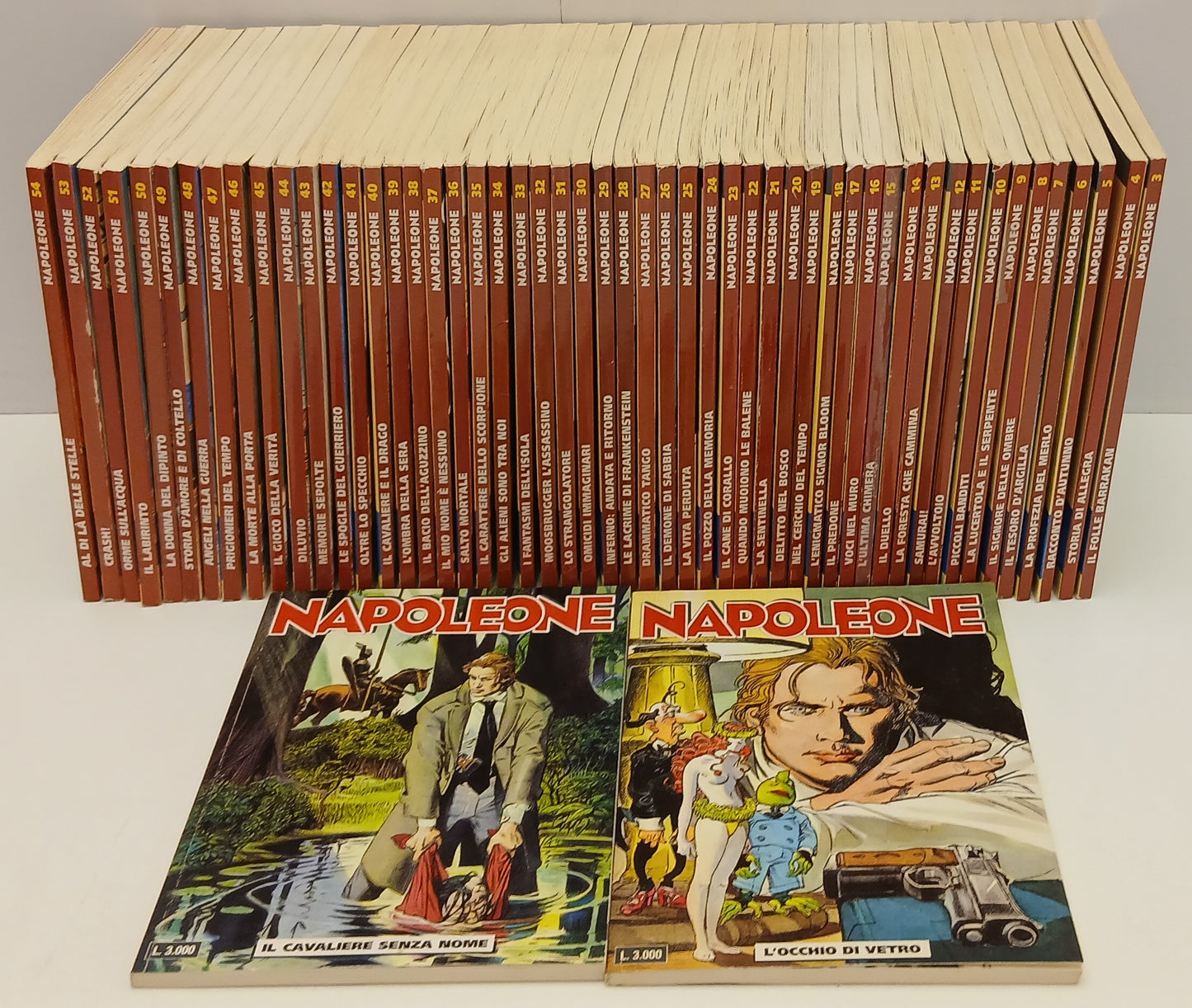 FB- NAPOLEONE 1/54 COLLEZIONE COMPLETA -- BONELLI - 1997 - B - H25