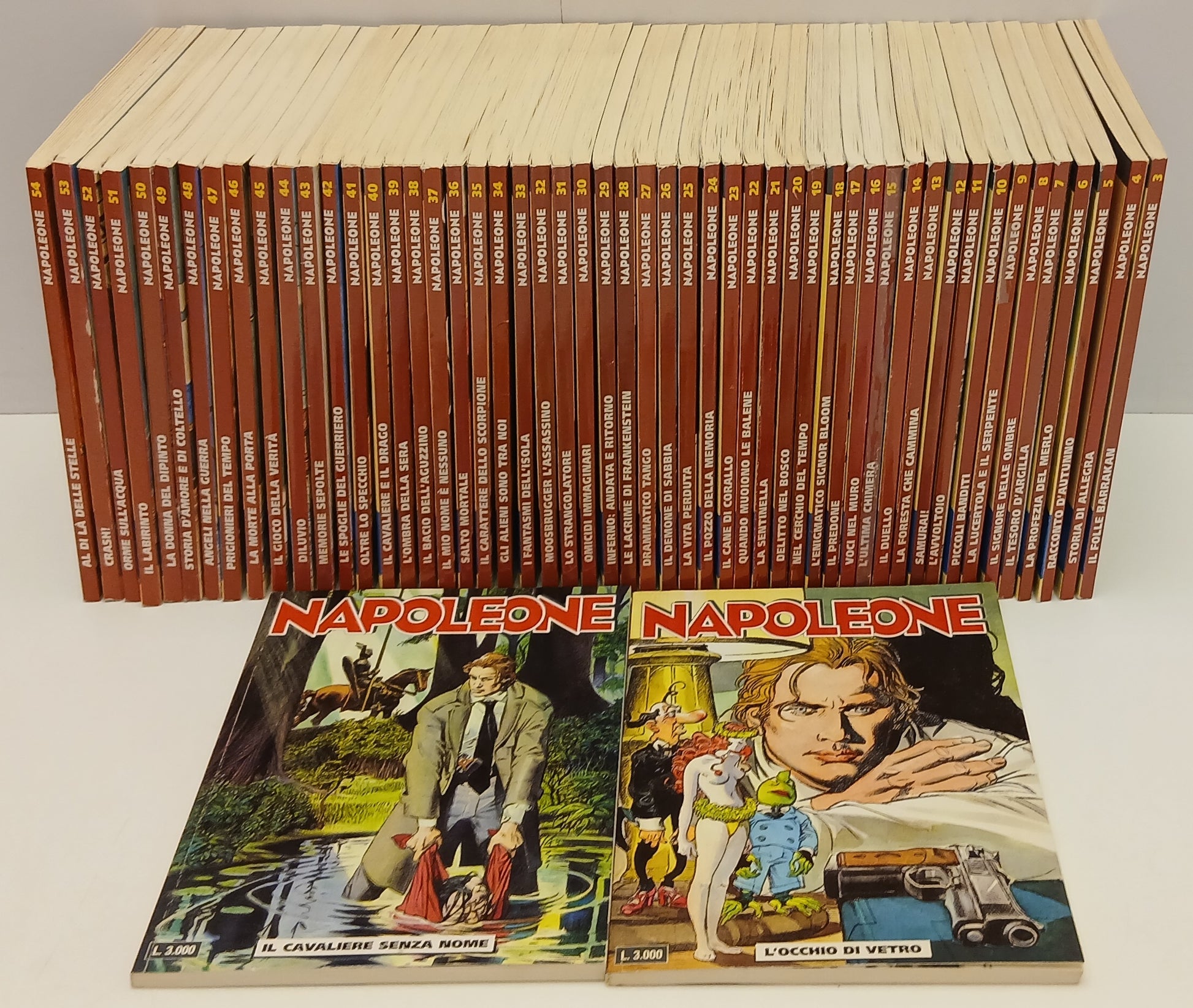 FB- NAPOLEONE 1/54 COLLEZIONE COMPLETA -- BONELLI - 1997 - B - H25